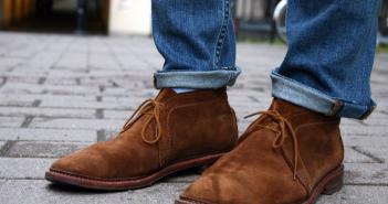 Мужская замшевая обувь: с какой одеждой ее сочетать